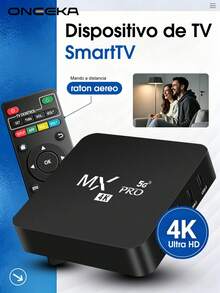ONEEKA Decodificador De Televisión En Red Android, Decodificador 4k Color Standard - Negro - Ver 1