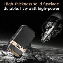 Kemei 2024 Hot Selling Men's Electric Shaver, Dual Blade Reciprocating Facial Electric Razor, USB Rechargeable Shaver, Portable Beard Trimmer, Suitable As Gift For Boyfriend And Father - Black - View 10