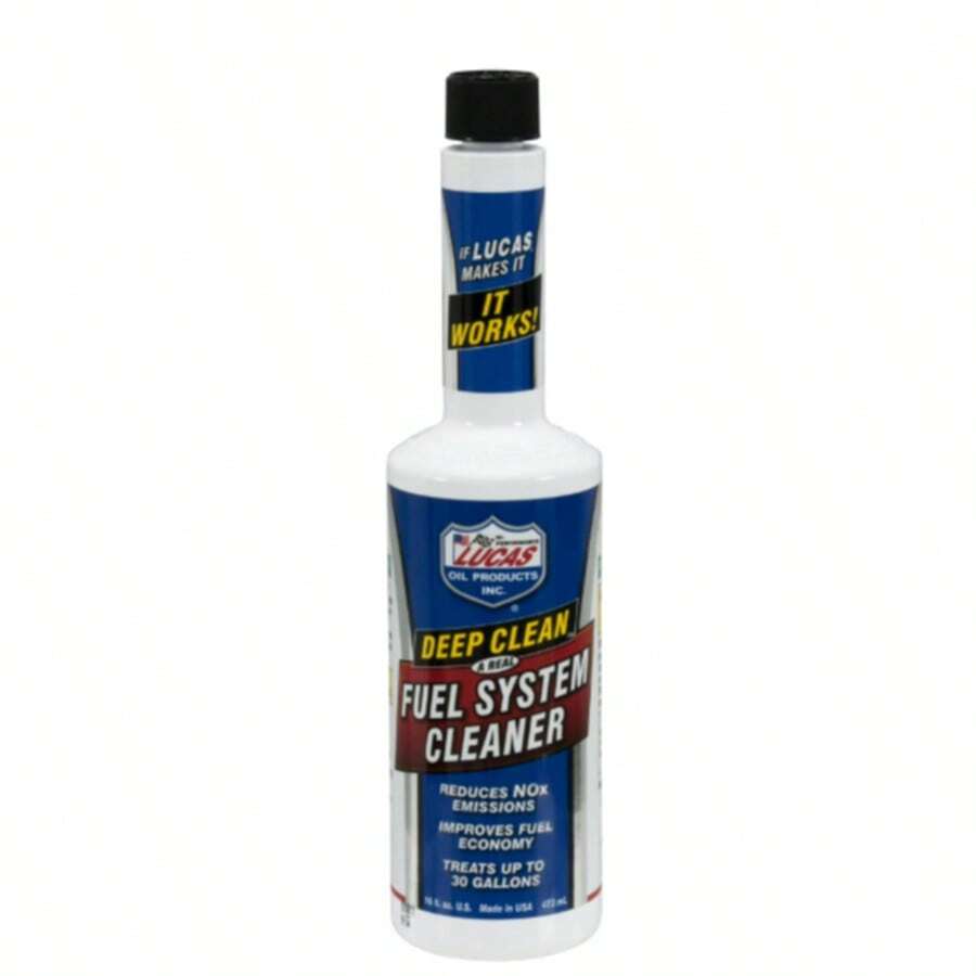 Lucas Oil 10512 Deep Clean Fuel System Cleaner, 16 Ounce 2-Pack Performance Fuel Additive For Engine Efficiency & Cleaning - Oil - View 1