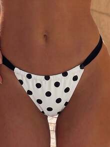 2026 sommarens nya mode bikini set med prickigt mönster för kvinnor på semester - Multifärgad - Visa 4