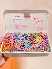 50/30/10pcs/Set Colorful Mixed BB Clips, Multi-Color Hair Clips, Y2K Basic Matching Hair Accessories - Suitable For Girls And Teenagers, Daily School, Party, Sports - Multicolor - View 4