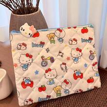 Bolsa de maquillaje grande y linda con capacidad amplia, disponible en múltiples colores con cierre de cremallera, adecuada para ocio, viajes y ejercicio para uso diario - Multicolor - Ver 1