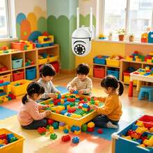 1-2PCS 1080P FHD WiFi Security Camera 360° Panoramic PTZ Indoor Camera Two-Way Talk Human Detection Night Vision USB Powered Home Surveillance Cameras - White - View 9