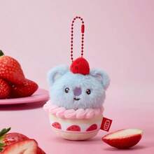 SKZOO BT21 K-POP Giocattoli di peluche carini a tema cartoni animati e anime Serie STRAWBERRY festa, ciondoli per borse, regali per fan ARMY, regali di compleanno, regali per coppie - Multicolore - Visualizzare 17