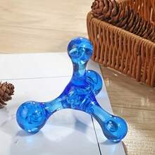 1pc Trigger Point Massage Tool, 4-Point Manual Deep Tissue Trigger Point Massager, Handheld Palm Acupoint Massage Tool, Suitable For Neck, Shoulder And Back Muscle, Relieve Tension, Relax Muscles, Triangular Pressure Point Design - Lightweight Portable, Durable, Unisex, Suitable For All Seasons And Festivals, Ideal Gift For Lover/Friend/Elder, Battery-Free - Multicolor - View 12