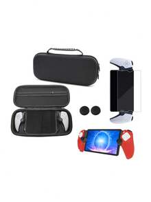 Compatible With PS Portal Remote Play, 1pc Storage Bag + 2pcs Detachable Protective Covers + 2pcs Joystick Caps + 1pc Tempered Glass Screen Protector Set, Anti-Drop, Anti-Scratch, Anti-Slip, Anti-Sweat - View 10