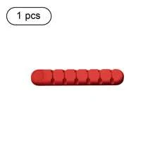 Bear Silicone Desktop Cable Organizer, Desktop Data Cable Earphone Cable Clip Cable Management Storage Winding Cable Holder - Multicolor - View 32