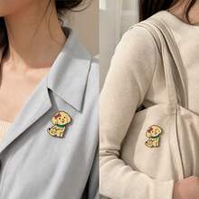 New Cartoon Puppy Series Brooch, Accessory For Knitted Denim Jacket, Summer - Multicolor - View 10