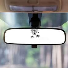 Web-Spinning Insect Spider Car Decal - Animal Theme Rearview Mirror Decal - Suitable For Cars, Motorcycles, Computers, Mobile Phones, Doors, Windows And Walls - Festival Decoration, Gift - A - View 5