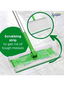 Sweeper Wet Mopping Pad Refills for Floor Mop with Febreze Lavender Vanilla and Comfort Scent 24 Count - Blanco - Ver 4