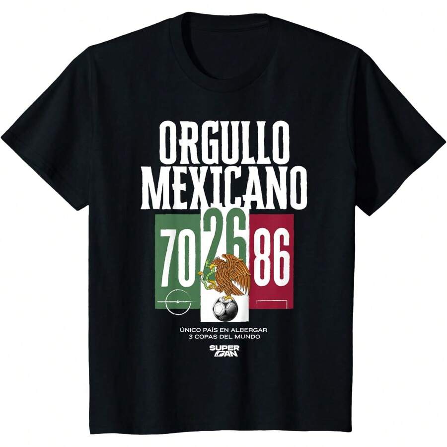 GNKP Mexico 2026 T-Shirt For Fans - Black - View 1