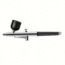 便攜式單動式筆組，多功能美妝墨水，雙動力噴嘴藝術筆 - 0.3mm 噴嘴，易於使用，精細細節，適合藝術家、模型繪畫、Cosplay、美甲藝術、DIY 手工藝等，便攜式繪畫工具，精細化妝筆，多功能模型繪畫工作工具，手持式專業男士工具，雙動力便攜式美甲技師用品 - 多色[升級款] - 查看 9