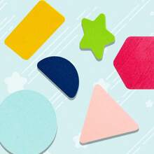 1 Set de Juguete de Apilamiento y Emparejamiento de Formas Geométricas Coloridas, Juguete Educativo de Madera para el Desarrollo Cognitivo de Color & Forma para Bebés, Juguete de Aprendizaje STEM para Niños, Juego de Desafío Interactivo Padre-Hijo, Ayuda de Enseñanza de Iluminación para Jardín de Infantes - Multicolor - Ver 7