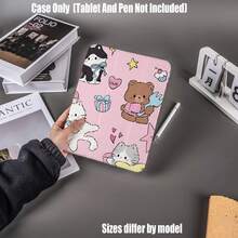 Y-Fold 高透明壓克力平板保護殼，附筆槽。相容 iPad Mini4/5 (7.9 吋)、Mini6/7 (8.3 吋)；Air1/2/3、iPad5/6/8 (9.7 吋)；iPad2019-2021、Pro10.5、Air3 通用；iPad10/11、Air4/5 (10.9 吋)、Air6/7 與 Pro11 吋系列；Pro12.9、Air13 吋、2024 Pro11/13 吋；5/6Pro、7Pro、SE/Pro；MatePad 全尺寸、Honor V9/X9/GTPro 全系列；S6Lite/S7/S8/S9/S10/A8/A9 - 彩色 - 查看 2