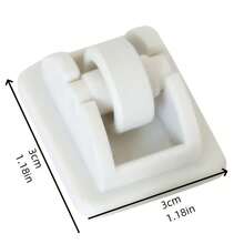8/4 Packs Self-Adhesive Casters | Plastic Furniture And Storage Box Wheels For Easy Mobility - Self-adhesive - View 5