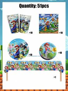 Sega Themed Disposable Paper Plates, Vibrant Go-Kart And Friends Printed Round Party Plates, Retro Gaming Style Dinnerware Suitable For Parties, Game Nights And Celebrations, Durable Paper Plates Perfect For Food Serving And Adding A Nostalgic Gaming Atmosphere To Your Gathering - Tableware - View 10