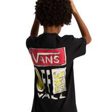 Vans On Canvas Kids Blue T-Shirt For Boys: Soft Cotton Fabric, Classic Cut. - Black - View 2