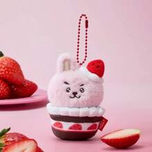 SKZOO BT21 K-POP Giocattoli di peluche carini a tema cartoni animati e anime Serie STRAWBERRY festa, ciondoli per borse, regali per fan ARMY, regali di compleanno, regali per coppie - Multicolore - Visualizzare 15