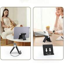 Soporte plegable de escritorio para teléfono, soporte simple para teléfono y tableta - Multicolor - Ver 10