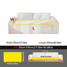 1pc Comfortable Flannel Sofa Cover, Non-Slip Machine Washable Sofa Protector, Soft Warm Sofa Pad, Suitable For Pets And Home Daily Use - Multiple Styles - View 25