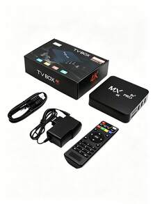 ONEEKA Decodificador De Televisión En Red Android, Decodificador 4k Color Standard - Negro - Ver 4