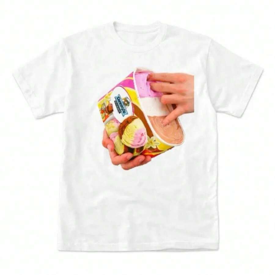 3 finger combo T shirt - Blanco - Ver 1