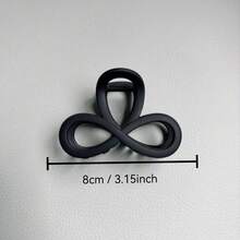 1pc Women's Hair Clip, Sweet And Gentle Princess Style Design - Brown - View 2