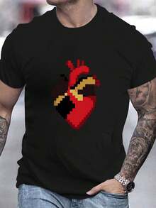 Men T-Shirts - Black - View 1