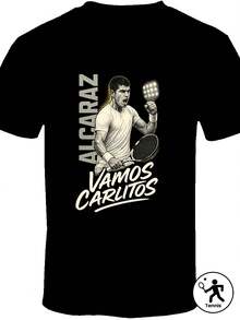 Men Sports Tees & Tanks - 黑色 - 查看 1