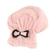 ZJchao Gorro de Microfibra para Cabello Húmedo, Toalla Secado Rápido con Turbante para Mujer, Gorro Ducha Absorbente para Cabello Largo y Rizado - 3 # - Ver 8