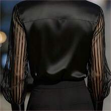 Women Blouses & Shirts - 海軍藍 - 查看 3