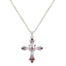 1pc Creative Personalized Fashion Cross Necklace Pendant Car Rearview Mirror Decorative Hanging Ornament - Cross - View 8