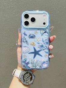 1 Fashionable Phone Case Does Not Include A Lanyard Or Stand, Petal Blue! Fresh Floral Transparent Blue Shell, High Transparency TPU, Light Blue Floral Bow Tie Phone Case Compatible With IPhone 16 15 14 13 12 Professional Max 11, Korean Cute Shockproof Phone Case, Light Blue Wave Embroidered Frame, Healing Light Blue Floral Case, Soft Girl Feeling Protective Phone Case Compatible With IPhone 17/17 Pro/17 Professional Max/17 Air Holiday Gift, Compatible With IPhone 17 Professional Max, Compatible With IPhone 13, Compatible With IPhone 15, Compatible With IPhone 16 Phone Case, Lightweight & Slim Floral Transparent Shell - 藍色24 - 查看 12