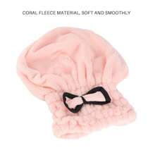 ZJchao Gorro de Microfibra para Cabello Húmedo, Toalla Secado Rápido con Turbante para Mujer, Gorro Ducha Absorbente para Cabello Largo y Rizado - 3 # - Ver 4