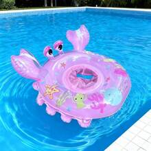 Crab Shaped Inflatable Swimming Ring, Children/Baby Swim Floats, Summer Essential - Multicolor - View 6