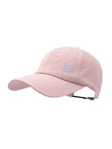 1pc Black Contrast Stitching Letter Embroidery Baseball Cap, Orange Contrast Design, Personalized-Catching, Lightweight Quick-Drying Breathable Soft Crown, Modify Head Shape, Create Casual Street Fashion Look - Baseball Cap - View 9