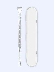 Professional Stainless Steel Double-Ended Blackhead Extractor Tool Set - Professional Double-Ended Extractor, Ergonomic Handle, Suitable For Squeezing Whiteheads, Blackheads, Acne And Facial Cleansing. No Battery Required, Portable Design, Durable Material, Easy To Clean, Essential For Beauty Enthusiasts, Specifically Designed For Skincare - Multicolor - View 11
