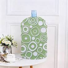 1pc Floral Pattern Water Dispenser Bottle Cover, Reusable Dust-Proof Decorative Cover For Home Water Bucket - Multicolor - View 4