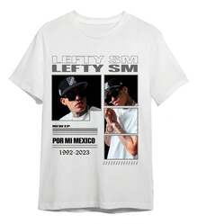 Playera Algodón Lefty - Blanco - Ver 2
