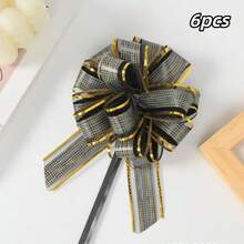 12pcs Pull Bows For Gift Wrapping, 6 Inch Large Pull Bows For Gift Basket Packaging Wine Bottle Decoration Ribbon And Ball Flowers For Wedding Party Birthday Decoration - Multicolor - View 18