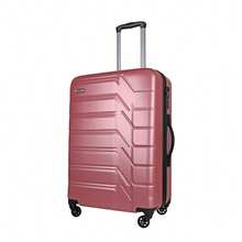 JLY ABS+PC Hard Shell Suitcase With TSA Lock, 20/24/28 Inch Size Options, 360° Spinner Wheels, Telescopic Handle, Textured Travel Luggage - Rose Pink - View 14