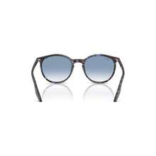 Ray-Ban 54mm Polarized Gradient Round Sunglasses |  | Men Sunglasses - 藍色哈瓦那 - 查看 3