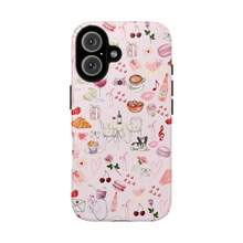 Expédition 24h depuis DE Apple 17 16 15Pro Max Plus Coque de téléphone style fille française : Rose Coquette, Couverture résistante 23 24 25 26 - 1 image couleur - Voir 9