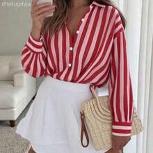 Women Blouses & Shirts - 紅色的 - 查看 1