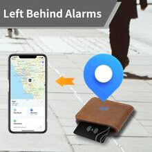 بطاقة تتبع المحفظة الجديدة 2026 (iOS أو Android) بطاقة تتبع بلوتوث، بطاقة تتبع ذكية قابلة للشحن بسمك 0.07 بوصة، تدعم Apple Find My - نظام مزدوج - مشاهدة 6