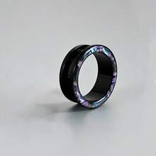 1PC Rainbow Flash Round Shell Ear Plug Tunnel Plated Black Stainless Steel Round Hollow Pulley Expansion Ear Gauge Stretcher Piercing Jewelry 6-25mm Punk In Daily Life - 1 Shell-shaped Pulley Ear Amplifier - View 11