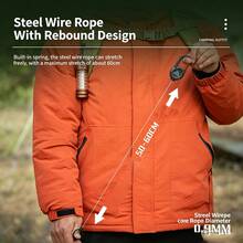1PC Retractable Gear Keeper, Heavy Duty Anti-Lost Tool Lanyard With Carabiner, Quick Release Retractable Key Holder For Fishing, Hiking, Camping, Tactical, Hunting, Outdoor Activities, Durable Retractable Reel For Pliers, Scissors, Tools, Keys, Lightweight Portable Tactical Gear Clip, Multi-Color Available, Fits All Webbing Belts - Multicolor - View 6