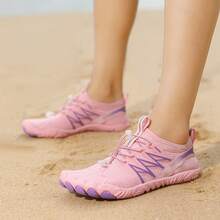 Unisex Water Shoes For Beach, Diving, Trekking, Swimming, Outdoor Fitness, Jumping Rope - Pink Purple - View 1