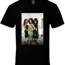 Girlfriends Tv Show Tee American Sitcom T Shirt - Black - View 1