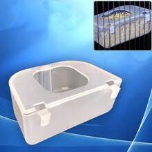 Pigeon Anti-Spill Feeder, Pigeon Feeder, Parrot Anti-Spill Feeder, Pigeon Cage Hanging Feeder, Pigeon Feeder - one-size - View 3